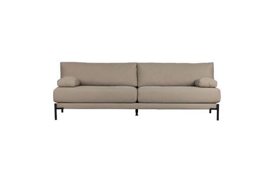 Hellbraunes 3-Sitzer-Sofa aus Stoff Sleeve ohne jede Grenze