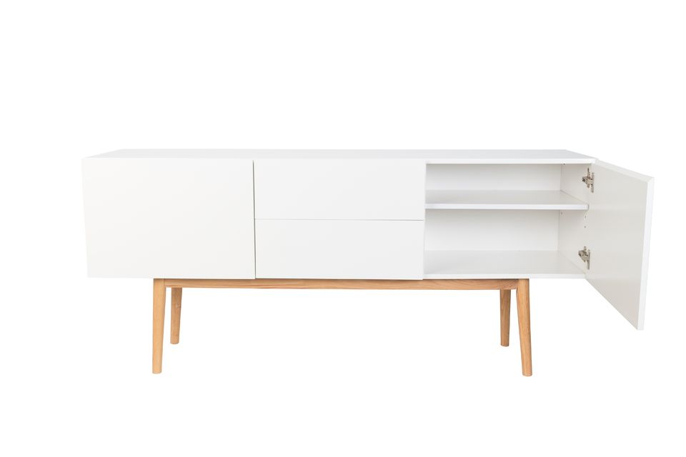 High on Wood-Sideboard mit 2 Türen und 2 Schubladen - 2