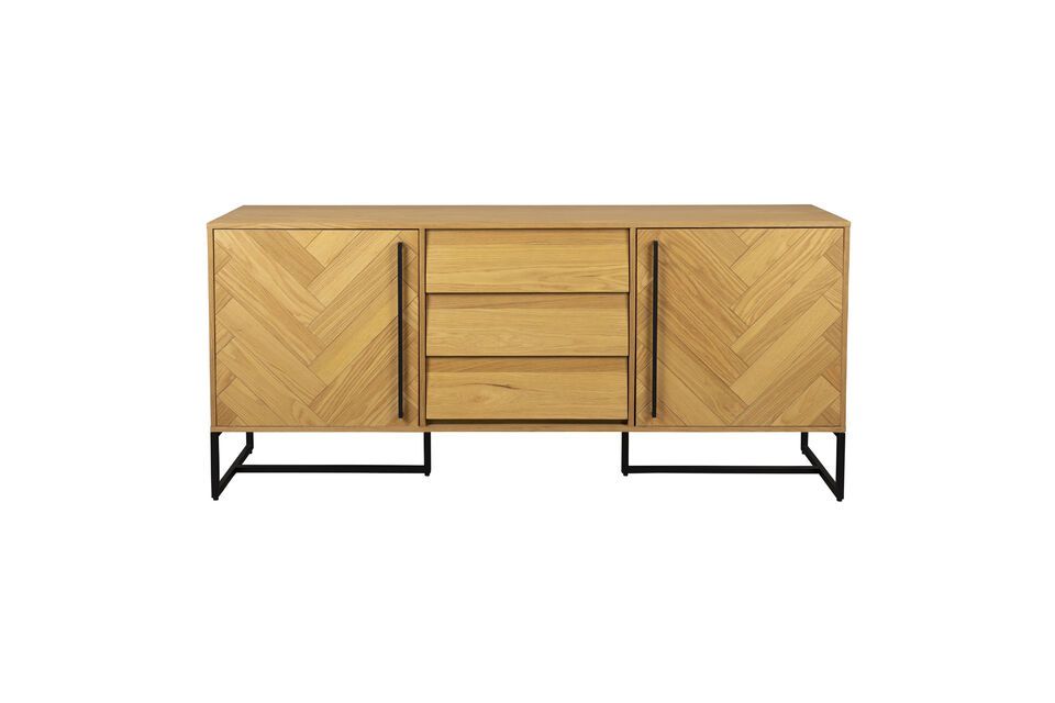 Highboard aus Eichenholz Class - 15