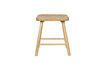 Miniaturansicht Hocker aus braunem Holz Vander 3