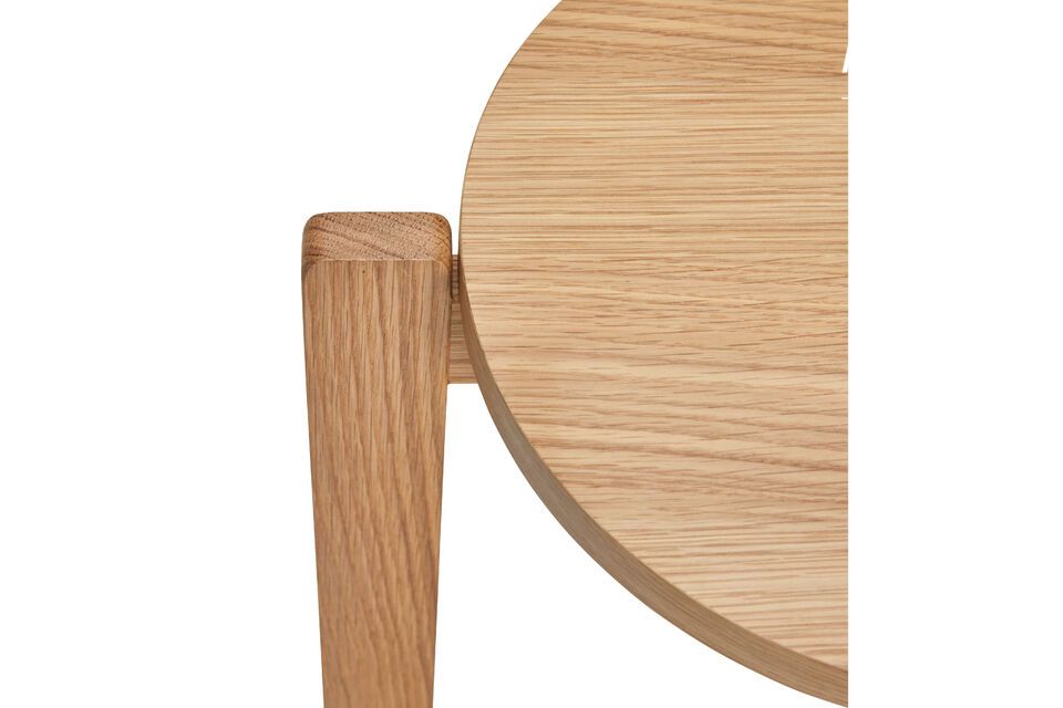 Hocker aus hellem Holz Always - 6