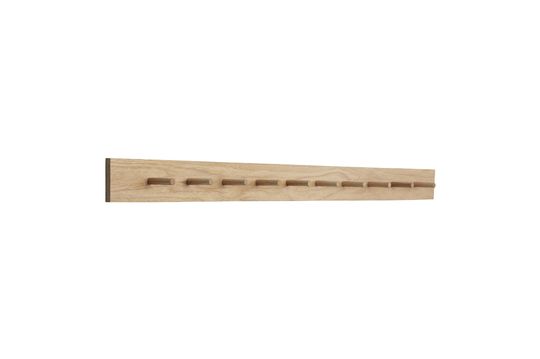Holz-Garderobe mit 10 Haken Folk
