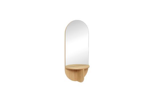 Holz-Spiegel mit Ablage Nomade ohne jede Grenze