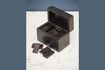 Miniaturansicht Hölzerne Bouhey-Domino-Box mit Messingdetails 2
