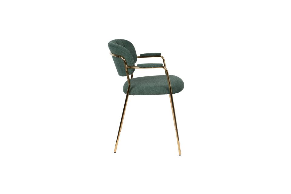 Jolien Sessel gold und dunkelgrün - 6