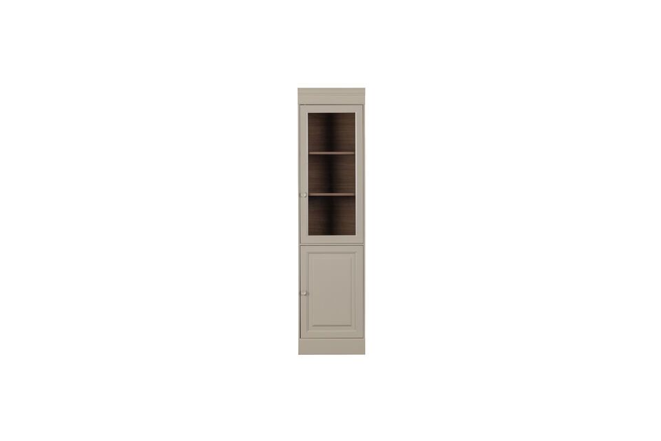 Kabinett mit 2 Türen aus grauem Chow-Holz Vtwonen