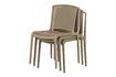 Miniaturansicht Khaki-Kunststoff-Stuhl Billie 4