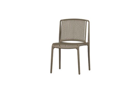 Khaki-Kunststoff-Stuhl Billie ohne jede Grenze