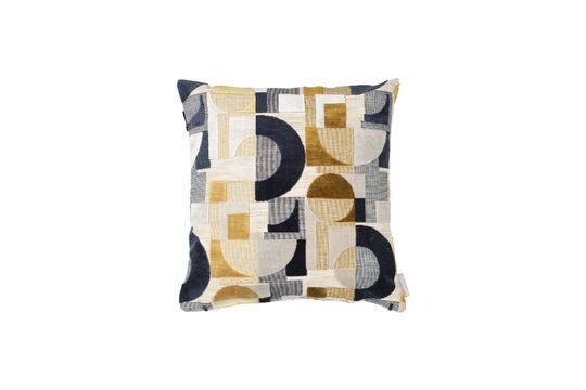 Kissen aus blauem Stoff Festive