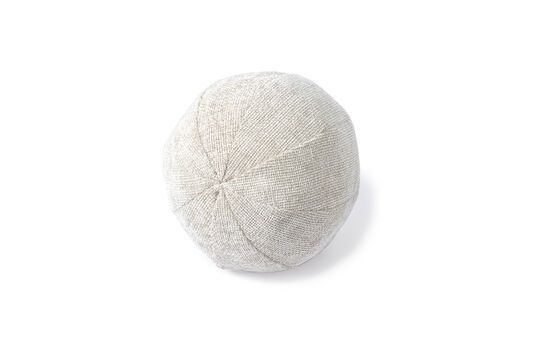 Kissen aus weißem Polyester Ball