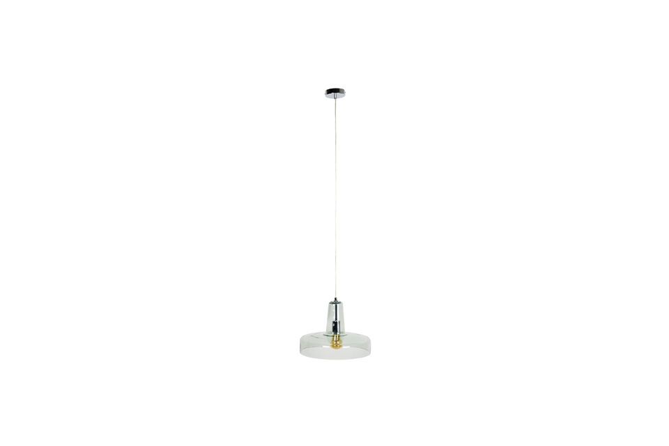 Mit ihrem minimalistischen Design und der beruhigenden Farbe ist diese Leuchte ideal