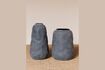 Miniaturansicht Kleiner Topf aus grauem Fiberglas Soignies 3