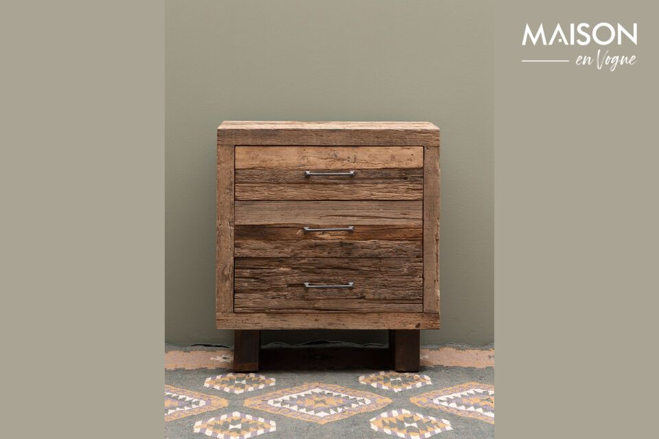 Kommode aus dunklem Holz Endor Chehoma