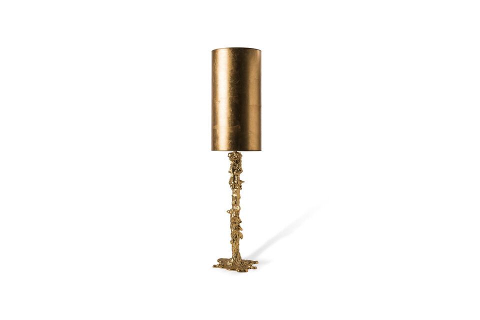 Lampensockel aus goldfarbenem Aluminium Drip Pols Potten - 56cm