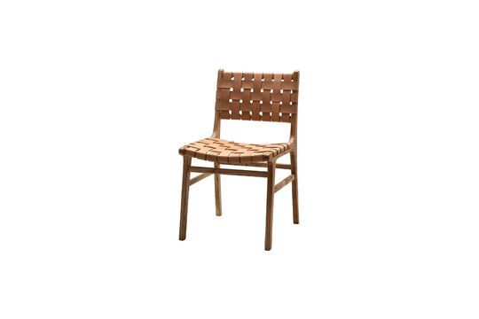 Lederstuhl beige Itura
