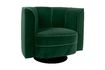 Miniaturansicht Lounge-Sessel aus grünem Samt Flower 8