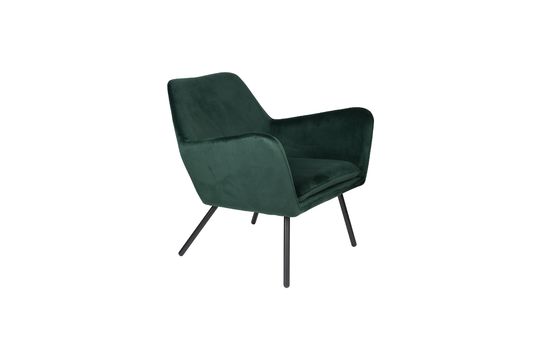 Lounge-Sessel Bon aus grünem Samt ohne jede Grenze