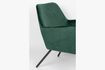 Miniaturansicht Lounge-Sessel Bon aus grünem Samt 4