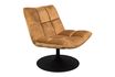Miniaturansicht Lounge-Stuhl aus braunem Samt Bar 12