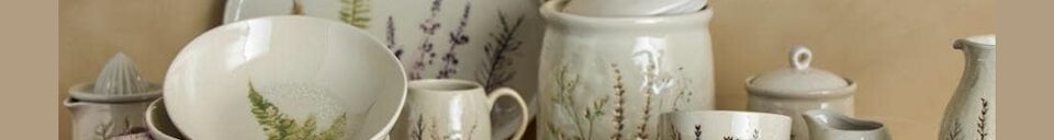 Materialbeschreibung Milchkännchen aus Steingut natur Bea