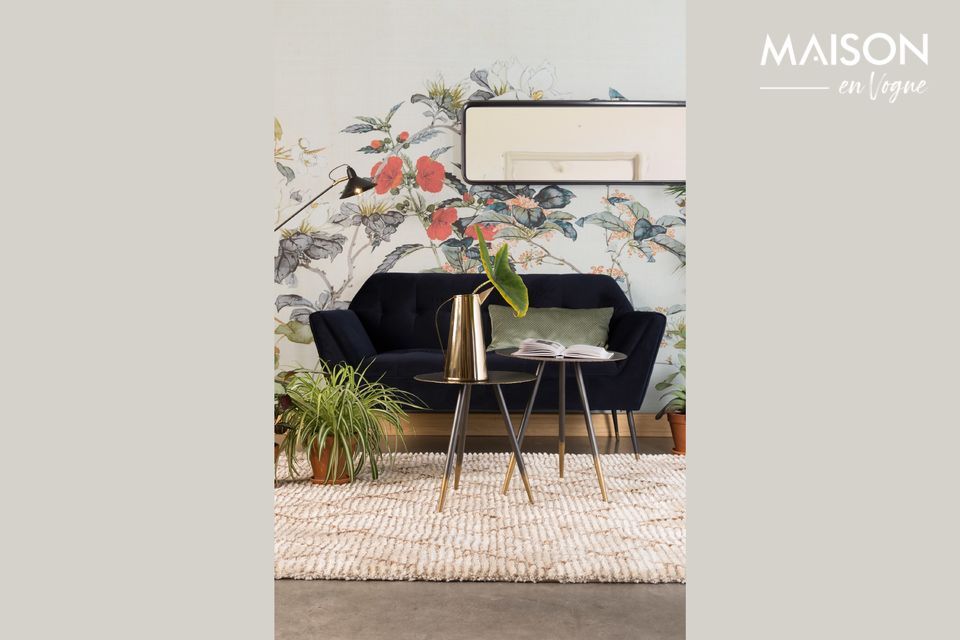 Mitternachtsblaues Sofa Kate DutchBone