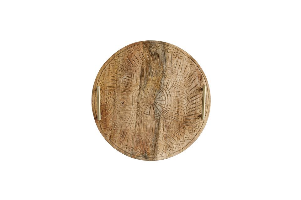 Moutrot Tablett aus Holz Bloomingville
