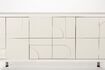 Miniaturansicht Niedriges Sideboard aus cremeweißem Holz Funk 5
