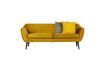 Miniaturansicht Ockerfarbenes 3-Sitzer-Sofa aus Samt Rocco 5