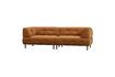 Miniaturansicht Ockerfarbenes 4-Sitzer-Sofa Lloyd aus Velours 5