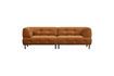 Miniaturansicht Ockerfarbenes 4-Sitzer-Sofa Lloyd aus Velours 1