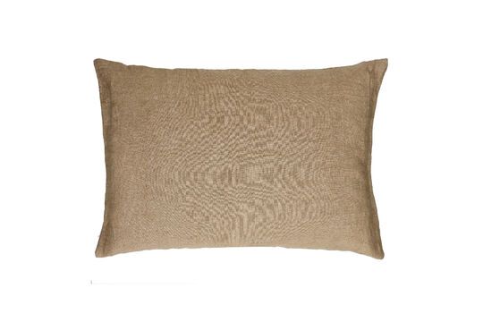 Ockerfarbenes Baumwollkissen Basics