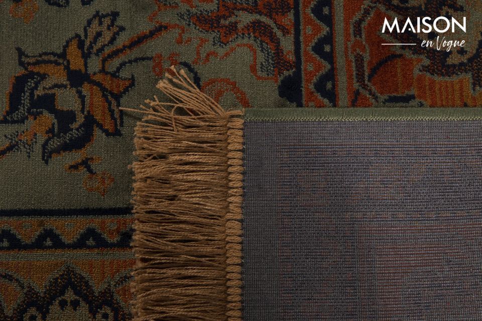 Dieser Vintage Teppich ist eine echte Zierde und passt sowohl in ein Wohnzimmer