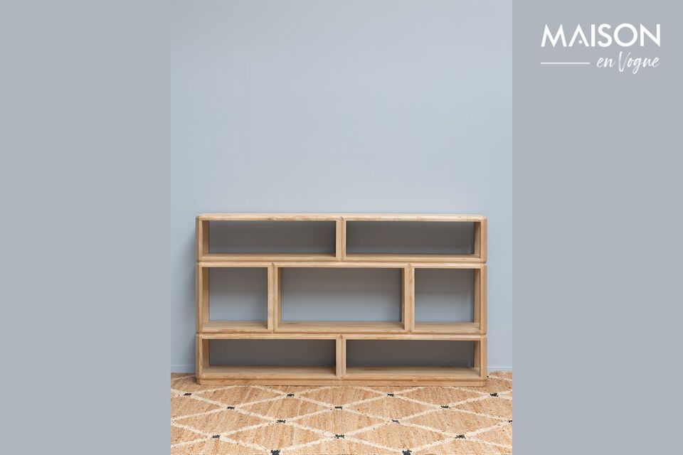 Regal aus hellem Holz Jill Chehoma