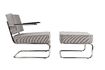 Miniaturansicht Ridge Rib Lounge Stuhl mit Armlehne grau 9