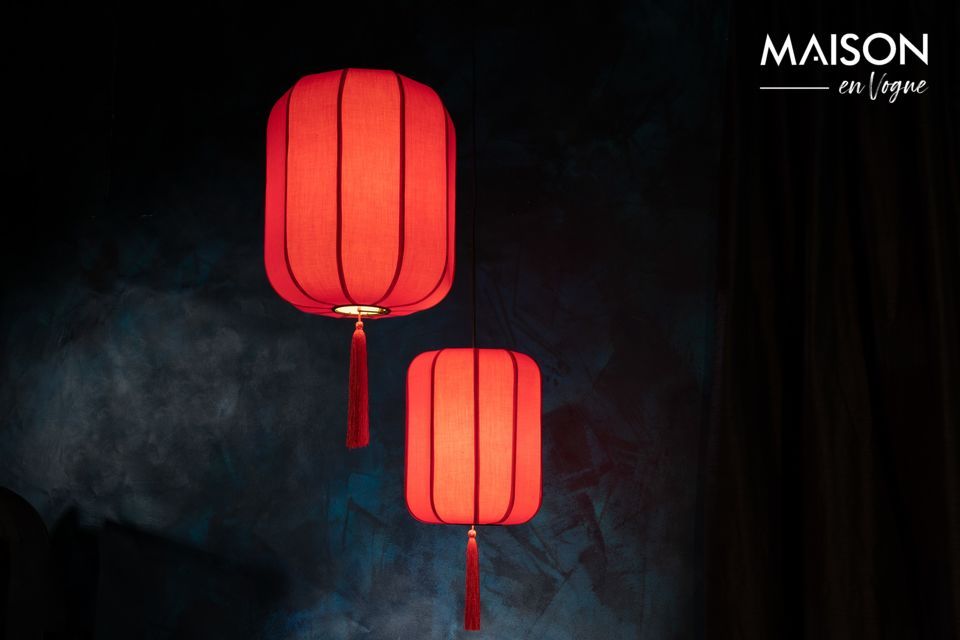 Mit diesem Lampenmodell reisen Sie garantiert in das Land des Mandarin