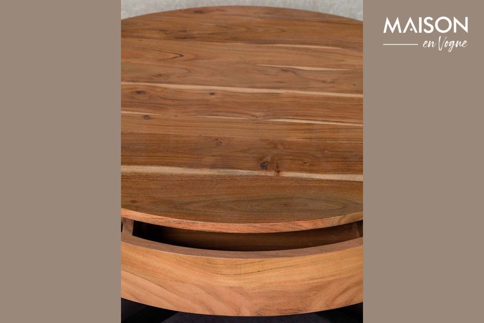 Amazon De Dxjni Geschachtelter Couchtisch 2er Set Runder Moderner Marmor Couchtisch Mit