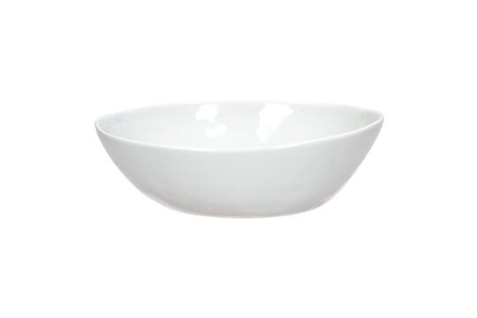 Schüssel aus weißem Porzellan Porcelino White