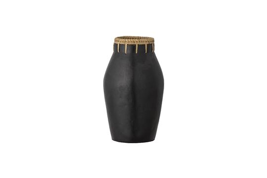 Schwarze Deko-Vase aus Terrakotta Dixon ohne jede Grenze