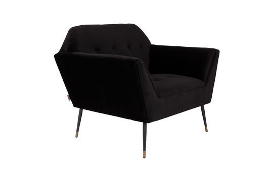 Schwarze Kate Lounge-Stuhl ohne jede Grenze
