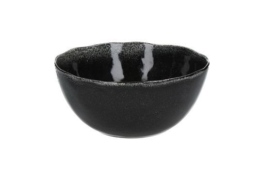 Schwarze Salatschüssel Porcelino Experience