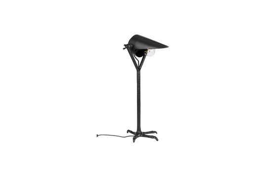 Schwarze Schreibtischlampe Falcon