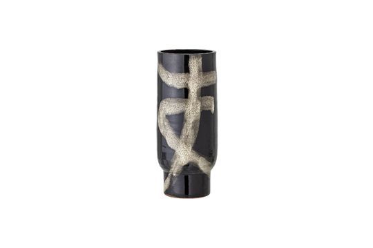 Schwarze Vase aus Terrakotta Vefa ohne jede Grenze