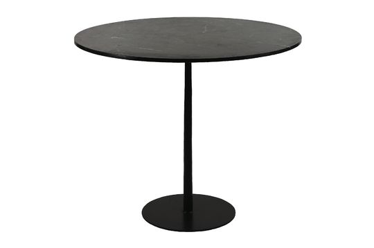 Schwarzer Bistro-Tisch ohne jede Grenze