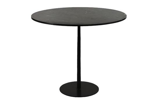 Schwarzer Bistro-Tisch