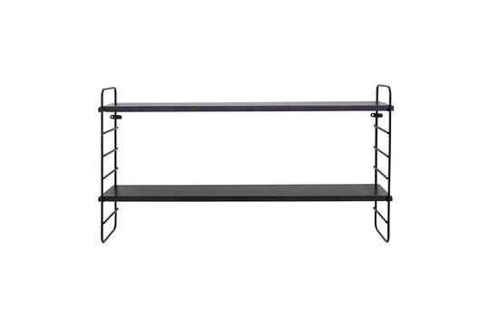 Schwarzes Metallregal North