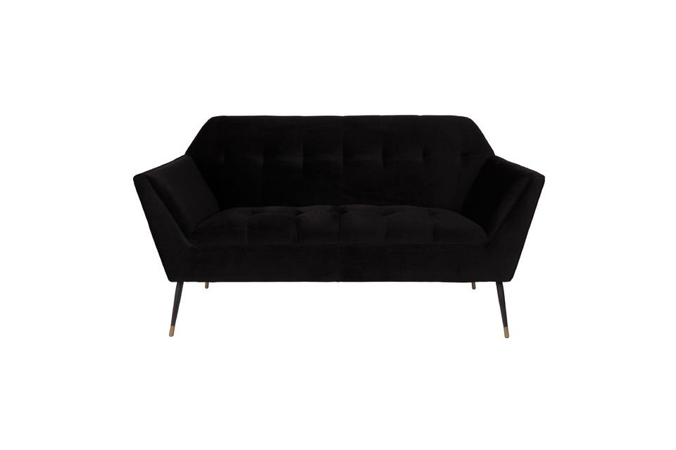 Schwarzes Sofa Kate - 7