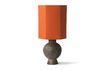 Miniaturansicht Sechseckiger Maltat-Lampenschirm aus orangefarbener Jute Größe M 3