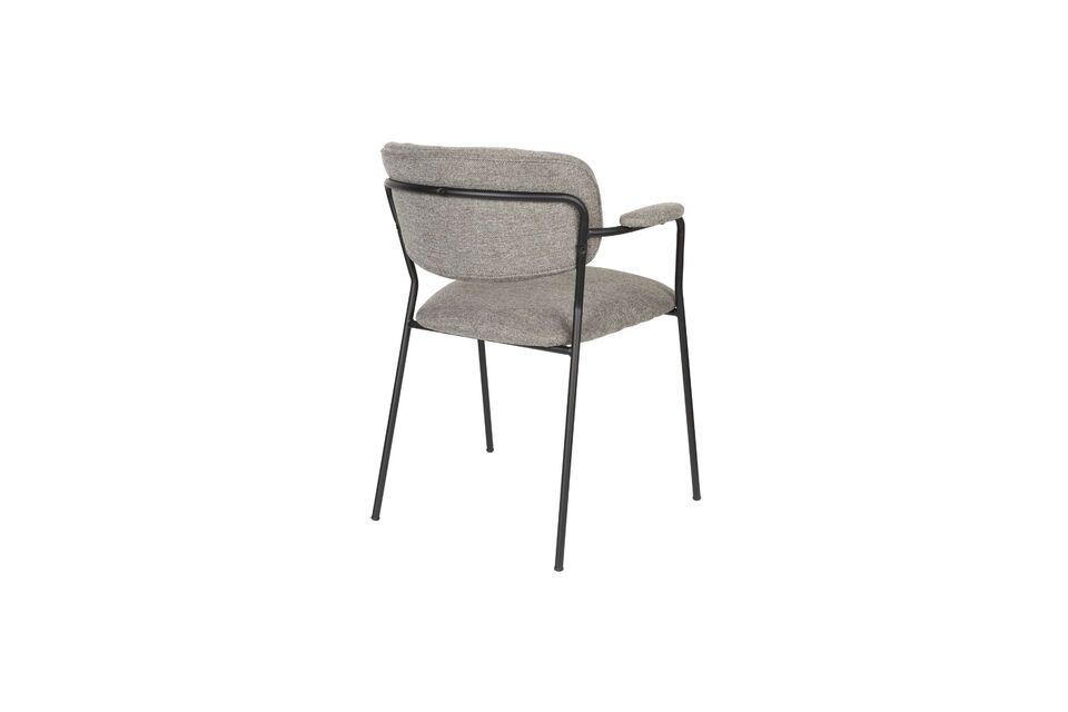 Das moderne Design und der neutrale Grauton sorgen dafür