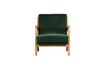 Miniaturansicht Sessel aus grünem Samt Mark 3