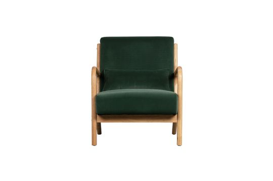 Sessel aus grünem Samt Mark